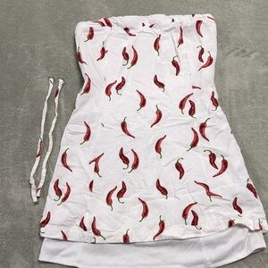 Jessica Simpson White and Red Mini Dress